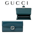 グッチ GUCCI 長財布 レディース グッチシマ　レザー　長財布　インターロッキングG 369663 DKE2N 4910 海外輸入新古品