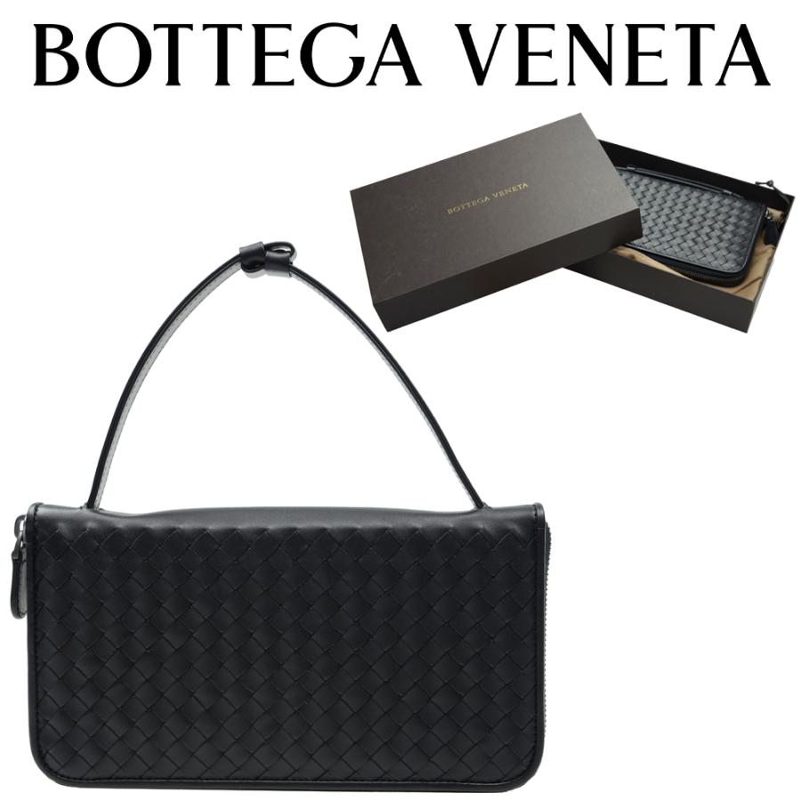 ボッテガヴェネタ 長財布（メンズ） ボッテガ ヴェネタ BOTTEGA VENETA メンズ 長財布 ロングジッパーウォレット 169730 V4651 1000 海外輸入新古品