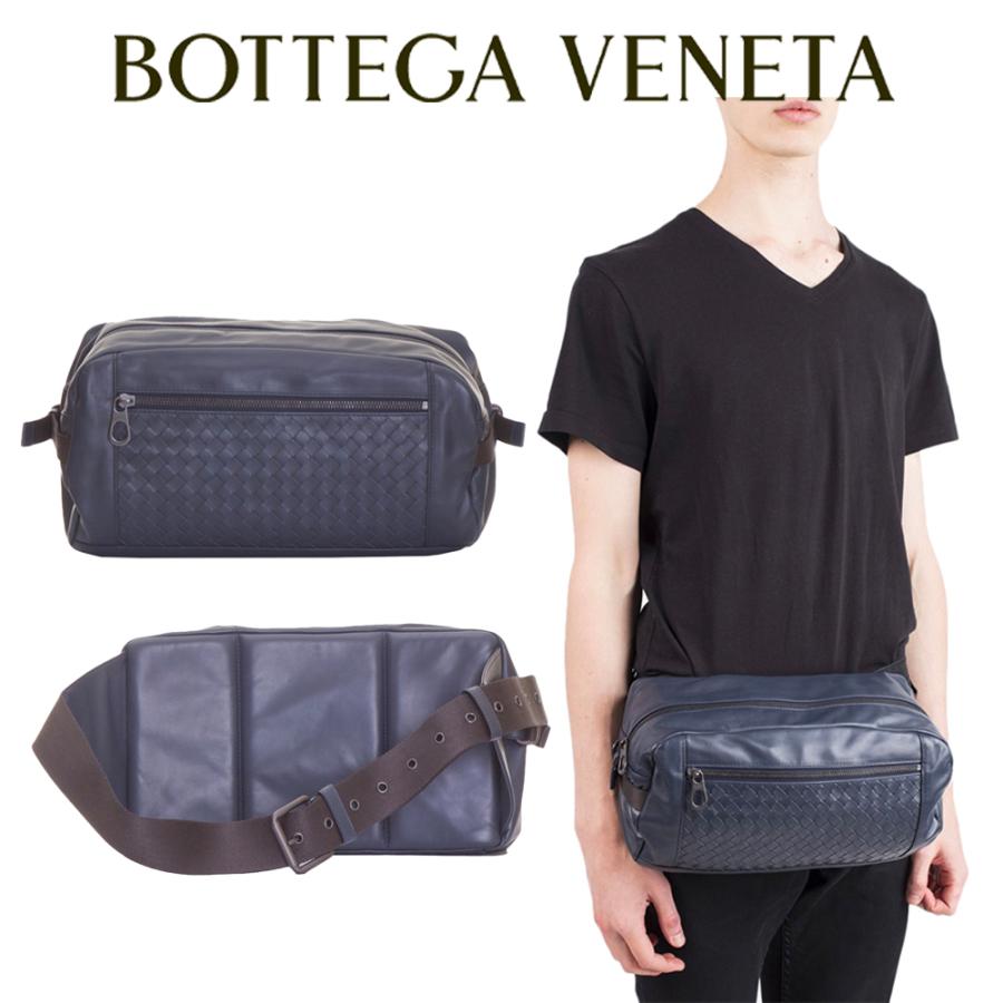 ボッテガヴェネタ バッグ メンズ ボッテガヴェネタ BOTTEGA VENETA メンズボディバッグ 斜めがけバッグ メンズ ファスナー式 361013 VQ121 4062海外輸入新古品