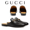 グッチ GUCCI レディース プリンスタウン レザー スリッパ 423513 BLM00 1000 海外輸入新古品