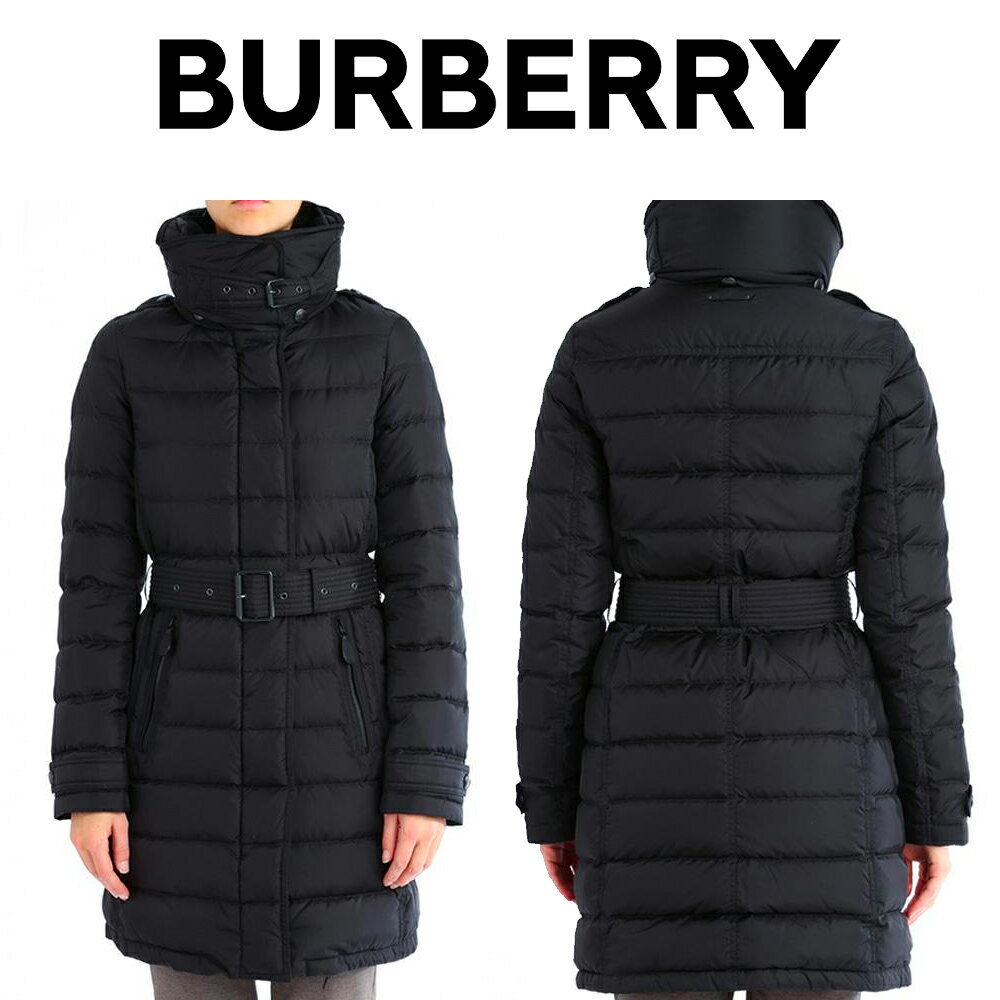 バーバリーBURBERRY レディース ブラック ダウンジャケット 3946547 00100 BLACK 海外輸入新古品