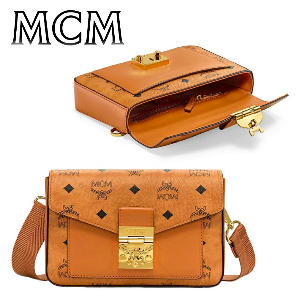 エムシーエム MCM 斜め掛けショルダーバッグ ミリー クロスボディバッグ ヴィセトス ベルトバッグ MMRBSME03 CO　海外輸入新古品