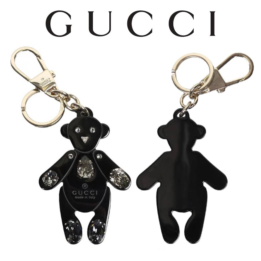 グッチ キーケース グッチ GUCCI キーケース 395469 J33YG 1093 ガラス ブラック 海外輸入新古品