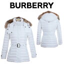 バーバリー バーバリー BURBERRY レディースダウンジャケット 3933387 10000 WHITE 海外輸入新古品