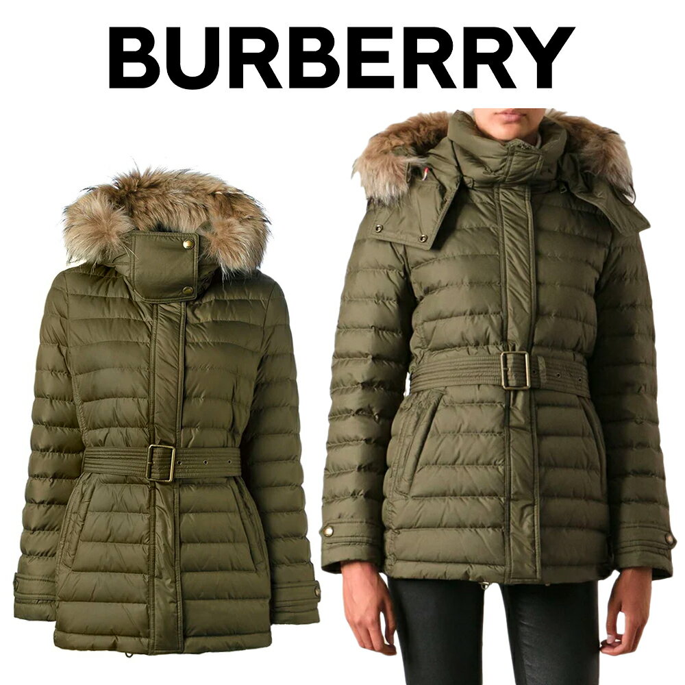 バーバリー BURBERRY レディースダウンジャケット 3933388 31370 SAXON-GRN 海外輸入新古品