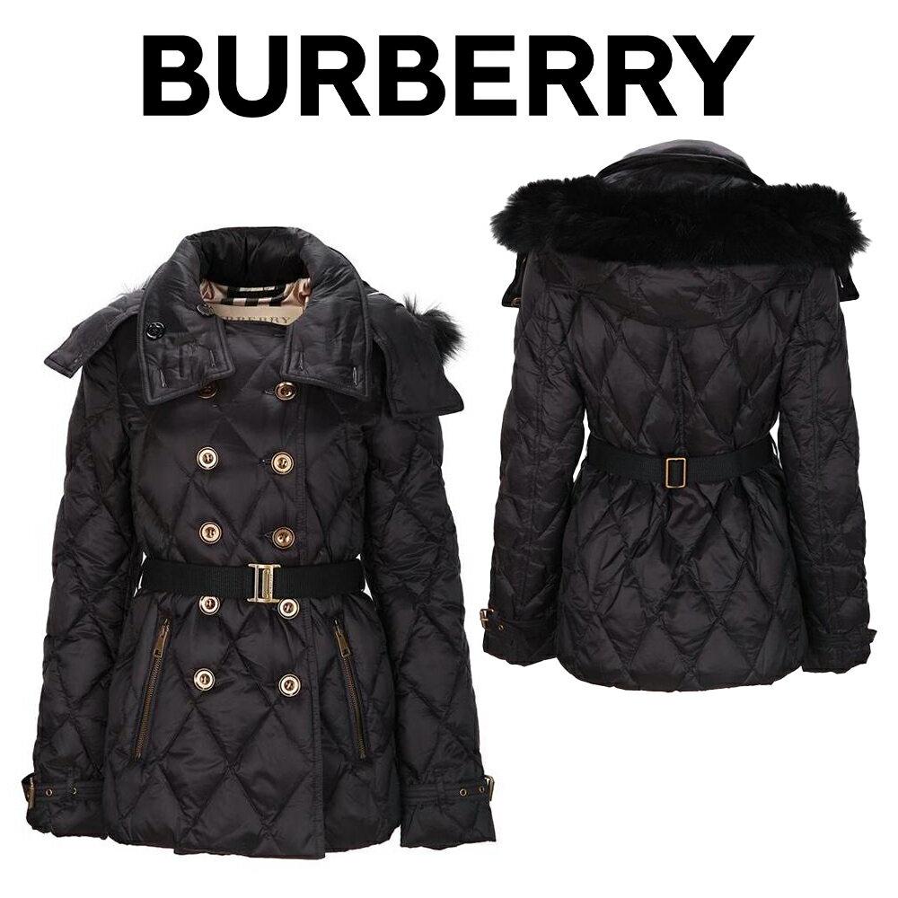 バーバリー バーバリー BURBERRY レディースナイロンジャケット3933549 00100 BLACK 海外輸入新古品