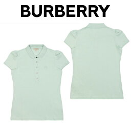 バーバリー ポロシャツ レディース バーバリーBURBERRY レディース グリーン Tシャツ 3933880 44000 SPEARMINT 海外輸入新古品