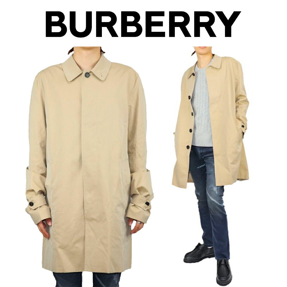 バーバリーBURBERRY メンズ ベージュ コート 3934605 70500 HONEY 海外輸入新古品