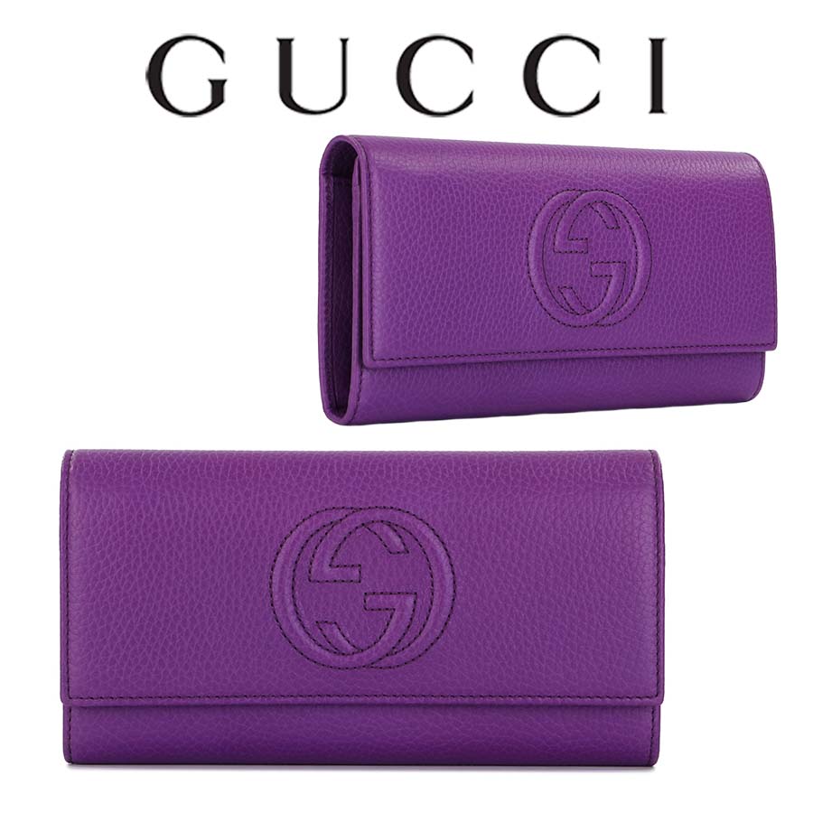 グッチ 長財布 レディース グッチ GUCCI 長財布 レディース ダブルGロゴ コンチネンタル 282414 A7M0G 5235 海外輸入新古品