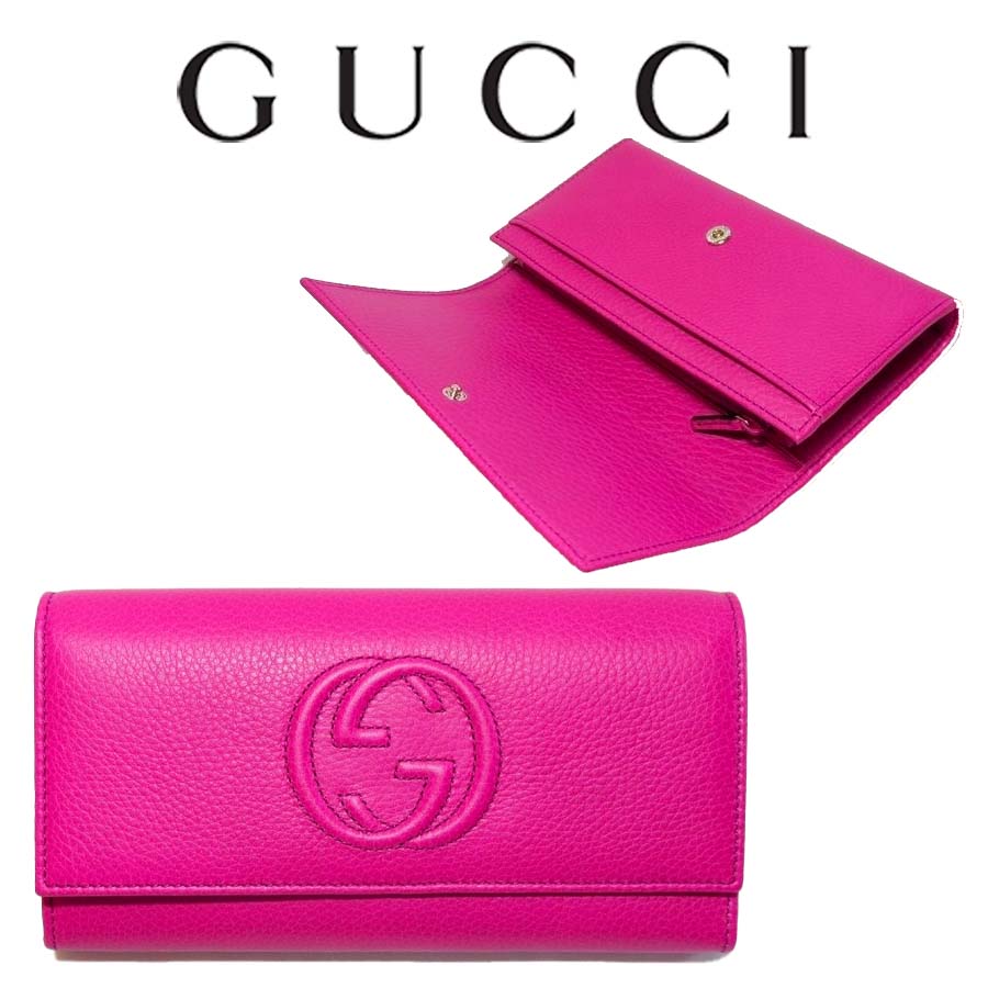 グッチ 財布（レディース） グッチ GUCCI 長財布 レディース ダブルGロゴ コンチネンタル 282414 A7M0G 5523 海外輸入新古品