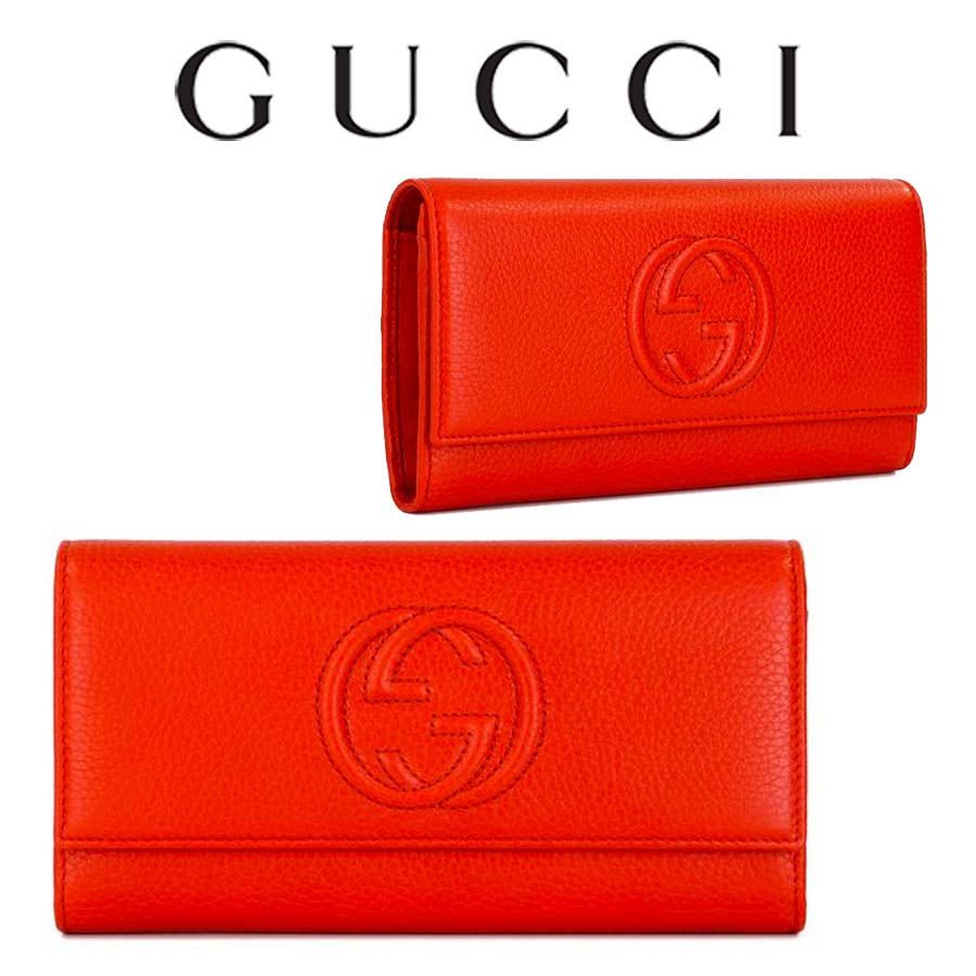 グッチ 財布（レディース） グッチ GUCCI 長財布 レディース ダブルGロゴ コンチネンタル 282414 A7M0G 7527 海外輸入新古品