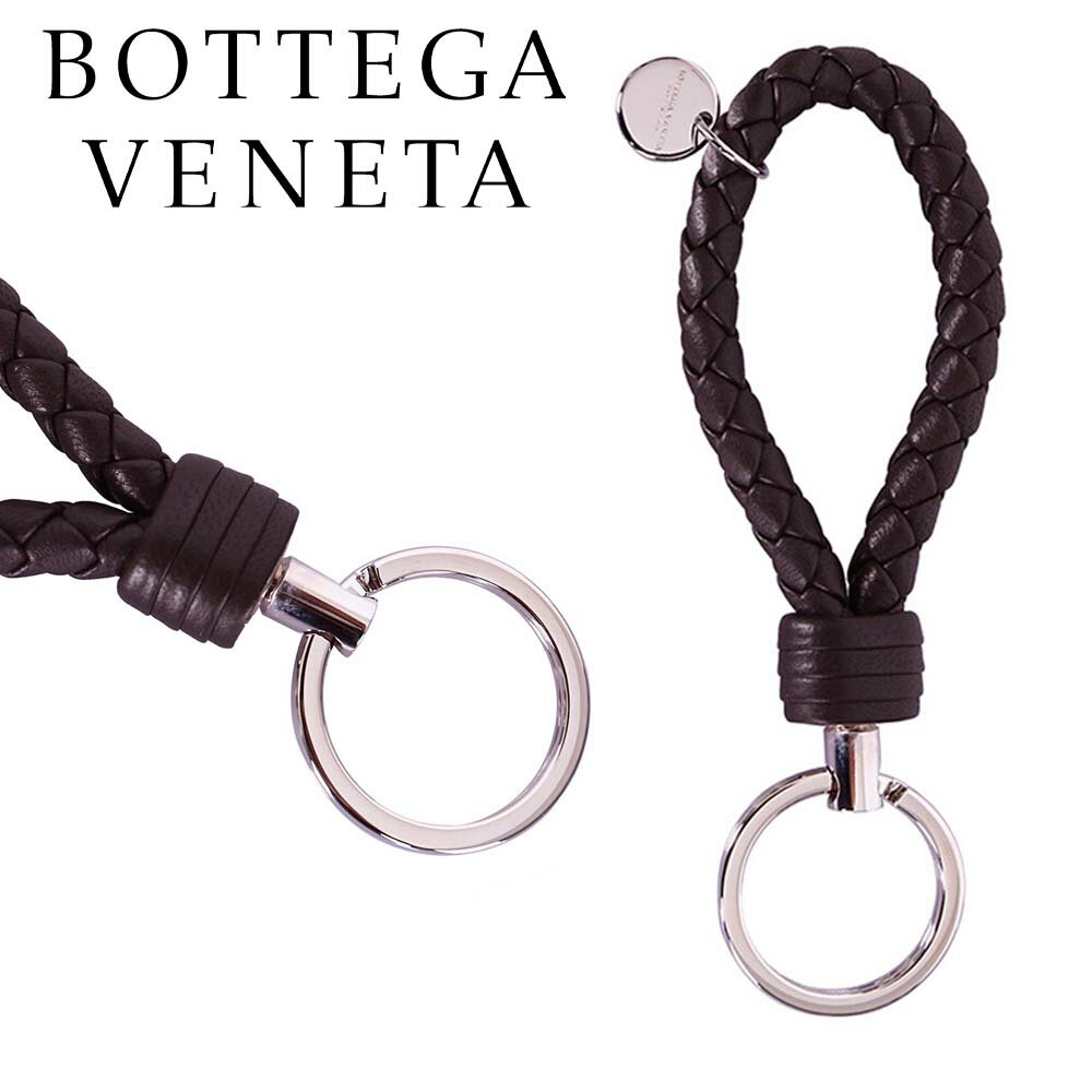 ボッテガヴェネタ キーホルダー（レディース） ボッテガヴェネタ BOTTEGA VENETA 113539 V001D 2006 キーホルダーブラウン 海外輸入新古品