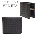 ボッテガ・ヴェネタ 二つ折り財布（メンズ） ボッテガ ヴェネタ BOTTEGA VENETA メンズ 二つ折り財布 メンズ 札入れ 113993 V4651 2006 海外輸入新古品