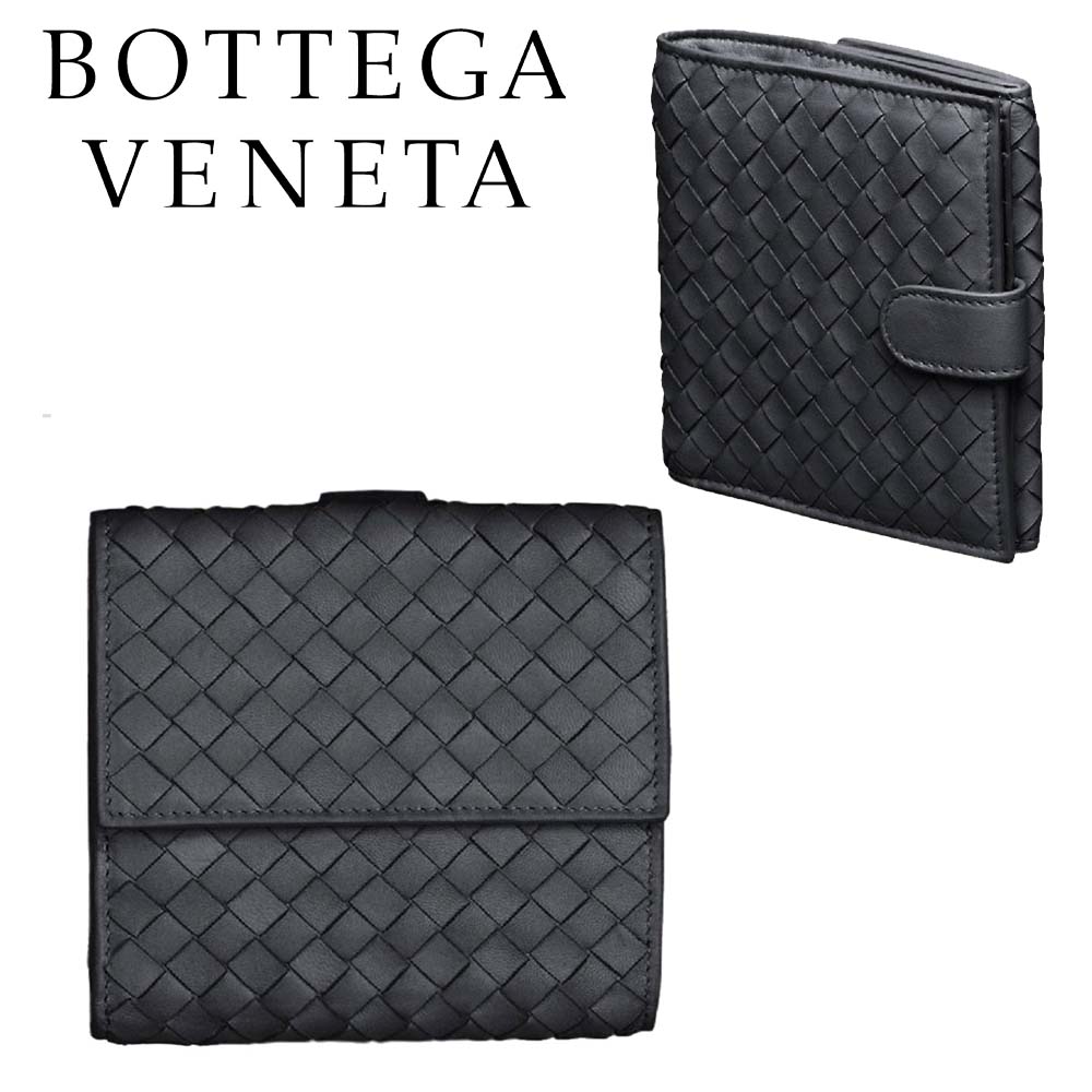 ボッテガ ヴェネタ BOTTEGA VENETA ショートスナップボタンウォレット 163240 V001N 1000 イントレチャートレザー 海外輸入新古品
ITEMPRICE