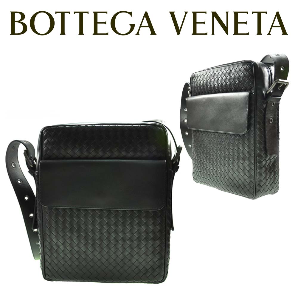 ボッテガ ヴェネタ BOTTEGA VENETA メンズク ロスボディバッグ ショルダーバッグ 180215 V4651 1000 海外輸入新古品