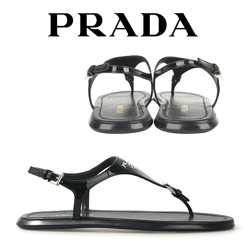 プラダ PRADA レディースフラットサンダル 1Y280H JHR F0002 海外輸入新古品