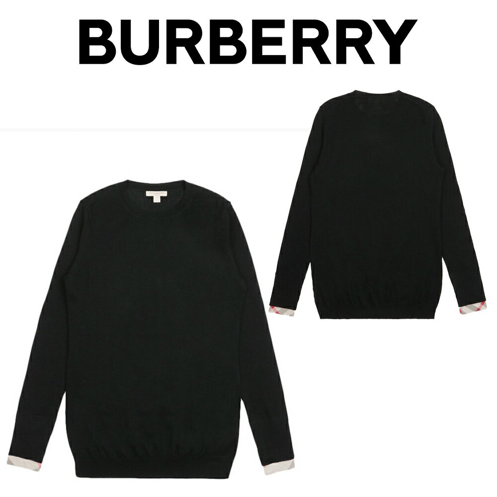 o[o[BURBERRY fB[X ubN jbg Z[^[ 3855185 00100 BLACK COAVÕi