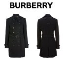 バーバリー バーバリーBURBERRY レディース ブラック コート 3887941 00100 BLACK 海外輸入新古品