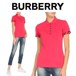 バーバリー ポロシャツ レディース バーバリーBURBERRY レディースポロシャツ 3905368 66390 BR-ROSE 海外輸入新古品