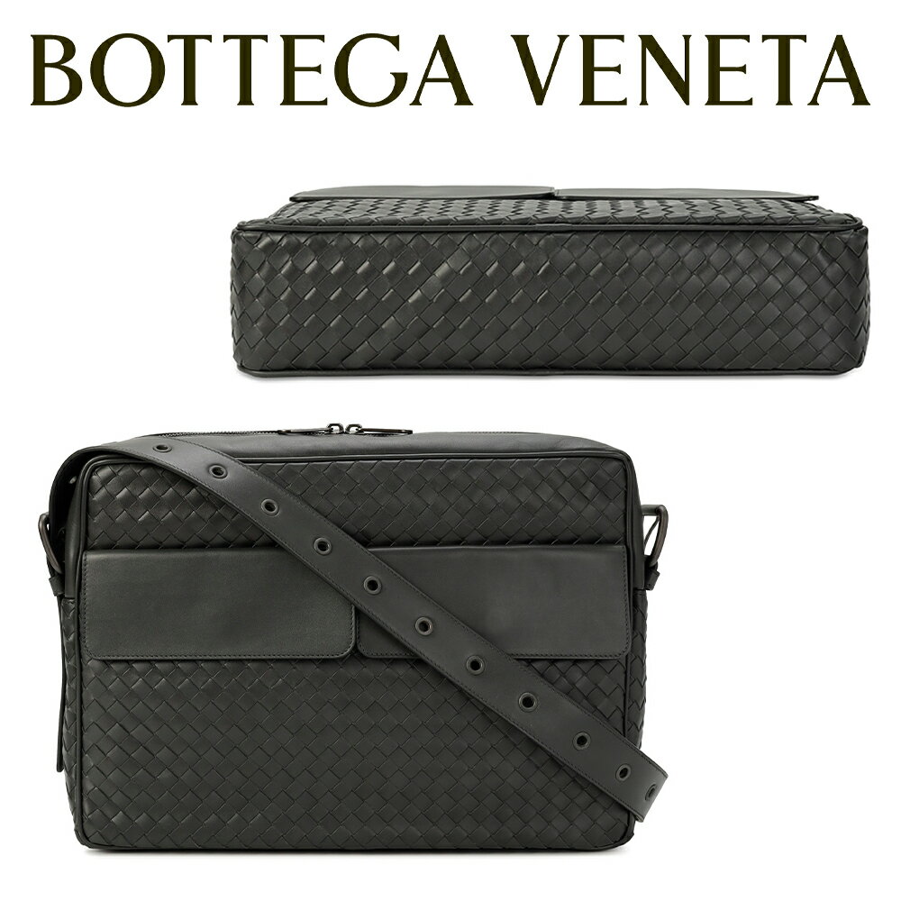 ボッテガ ヴェネタ BOTTEGA VENETA メンズ クロスボディバッグ ショルダーバッグ 337091 V4651 2015 海外輸入新古品