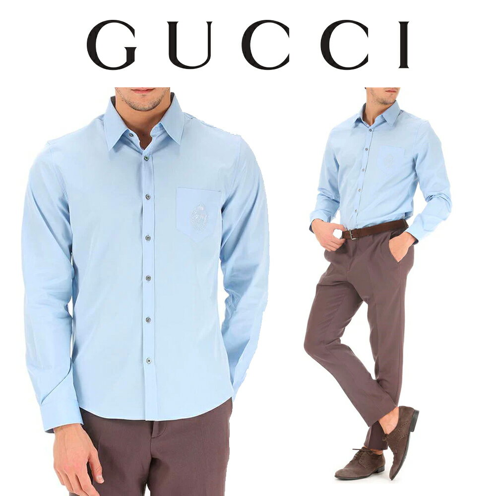 グッチ グッチ GUCCI メンズ シャツ 368681 21131 4910 海外輸入新古品