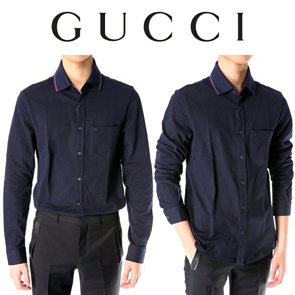 グッチ グッチ GUCCI メンズ シャツ 381778 Z3849 4440 海外輸入新古品