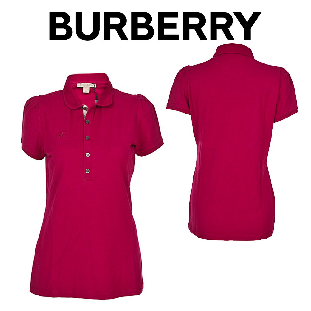 バーバリーBURBERRY レディース ポロ シャツ 3834287 65220 FRITIL-PINK 海外輸入新古品