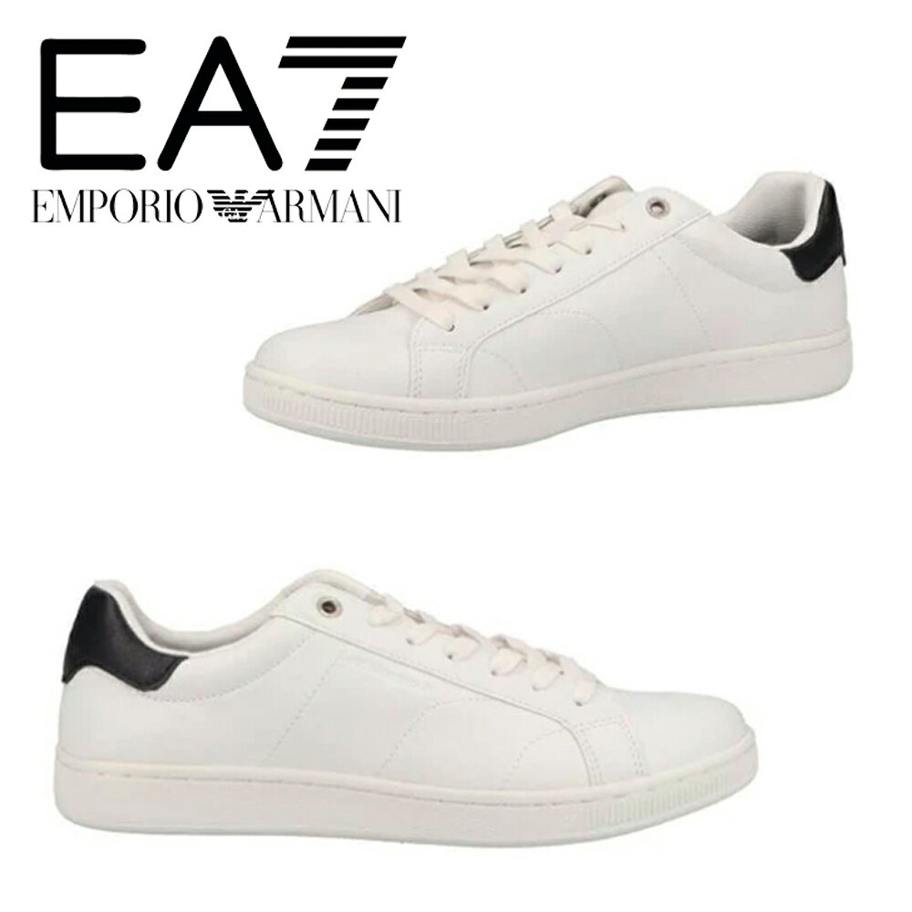 EMPORIO ARMANI EA7 メンズ シューズ 248005 7A299 00010 海外輸入新古品