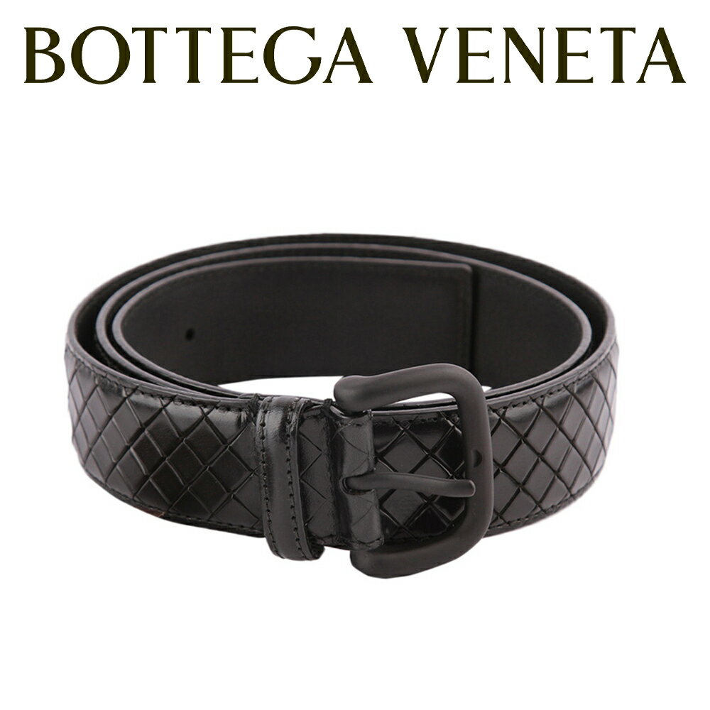 ボッテガヴェネタ ベルト（メンズ） ボッテガ・ヴェネタ BOTTEGA VENETA ベルト 261363 VQ241 1000 海外輸入新古品