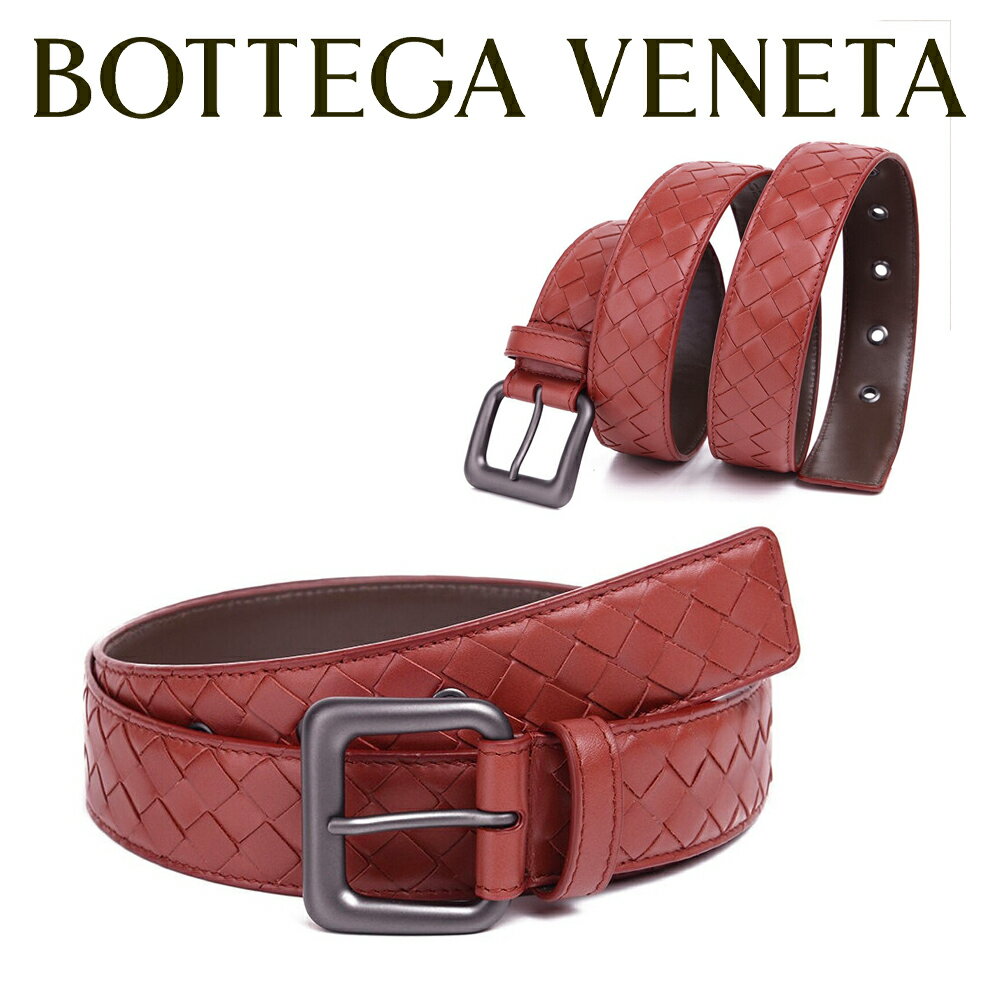 ボッテガヴェネタ ベルト（メンズ） ボッテガ・ヴェネタ BOTTEGA VENETA ベルト 271932 V4650 6329 海外輸入新古品