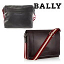 バリー ショルダーバッグ メンズ バリー BALLY ダークブラウン メンズ レザー ショルダー メッセンジャーバッグ 6184565 TEPOLT261 CHOCOL 海外輸入新古品