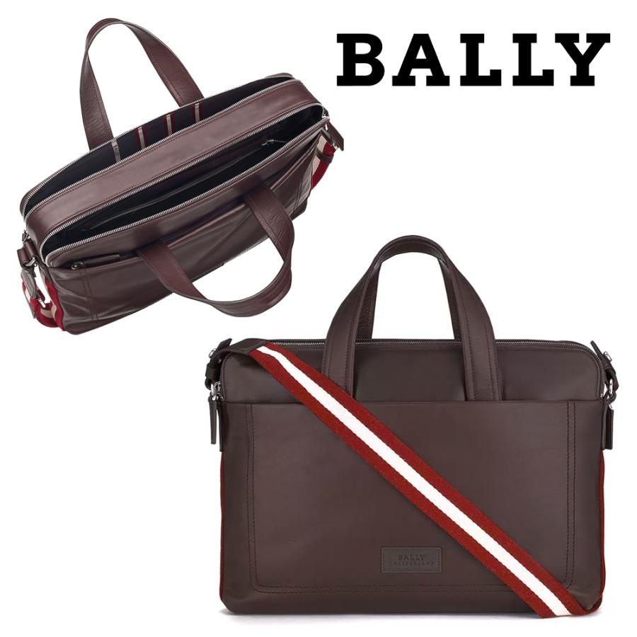 バリー バッグ メンズ バリー BALLY TRAINSPOTTING TELAG ブリーフケース ビジネスバッグ メンズ ブラウン 6187191 TELAG261 CHOCOL 海外輸入新古品