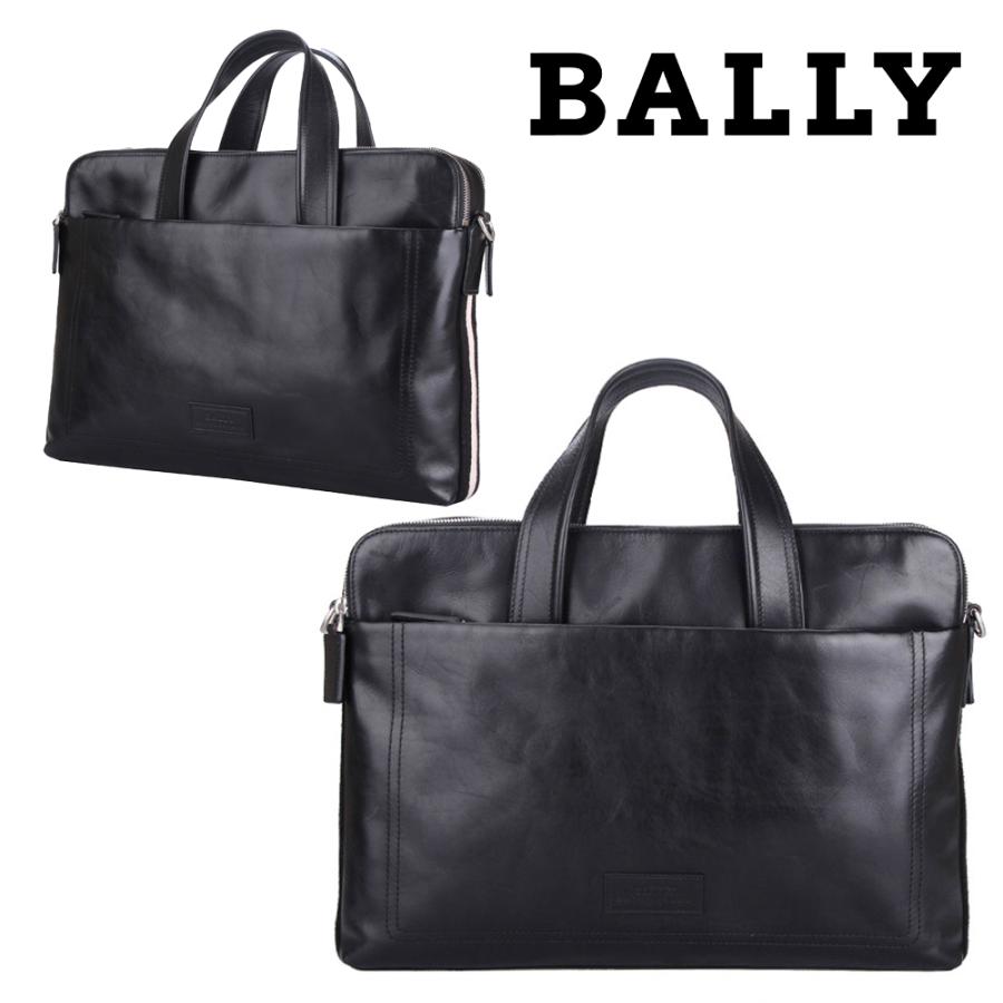 バリー ビジネスバッグ バリー BALLY TRAINSPOTTING TELAG ブリーフケース ビジネスバッグ メンズ ブラック 6187192 TELAG280 BLACK 海外輸入新古品