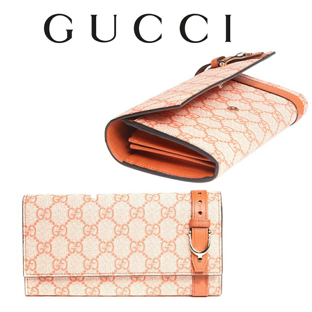 グッチ 長財布 レディース グッチ GUCCI 財布 長財布 メンズ レディース 309760 KHN6W 8975 グッチシマ ニース Gスプリーム キャンバス 海外輸入新古品