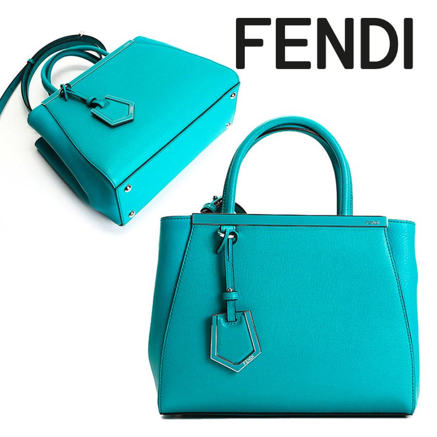 ショルダーバッグ フェンディFENDI レディースショルダーバッグ 8BH253 D7E F0N59 ハンドバッグ ブルー 海外輸入新古品