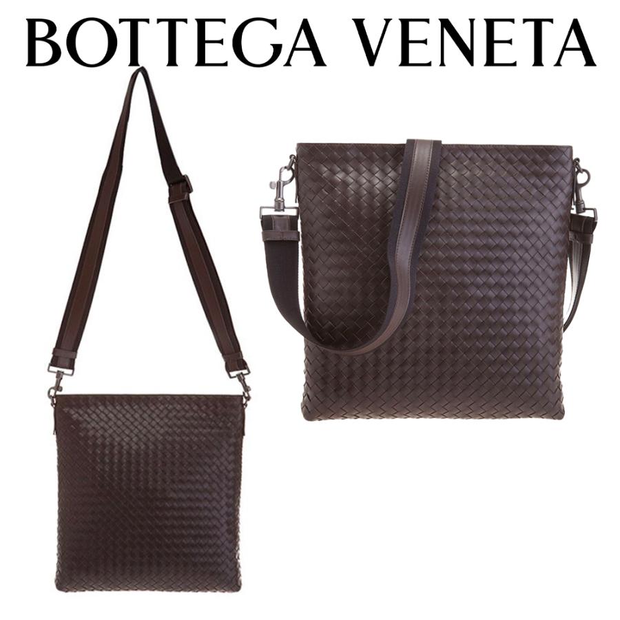 ボッテガヴェネタ バッグ メンズ ボッテガ ヴェネタ BOTTEGA VENETA メンズ クロスボディバッグ ショルダーバッグ 276356 V465C 2078 ダークブラウン 海外輸入新古品