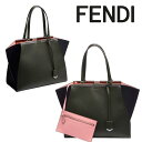 フェンディ ハンドバッグ フェンディFENDI レディース ハンドバッグ 手提げバッグ 8BH280 Z1P F0T02 ブラック/ピンク 海外輸入新古品