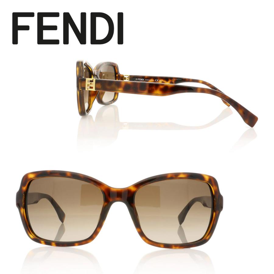 フェンディ サングラス レディース フェンディ FENDI サングラス FF0007/S EDJ ハバナ 海外輸入新古品