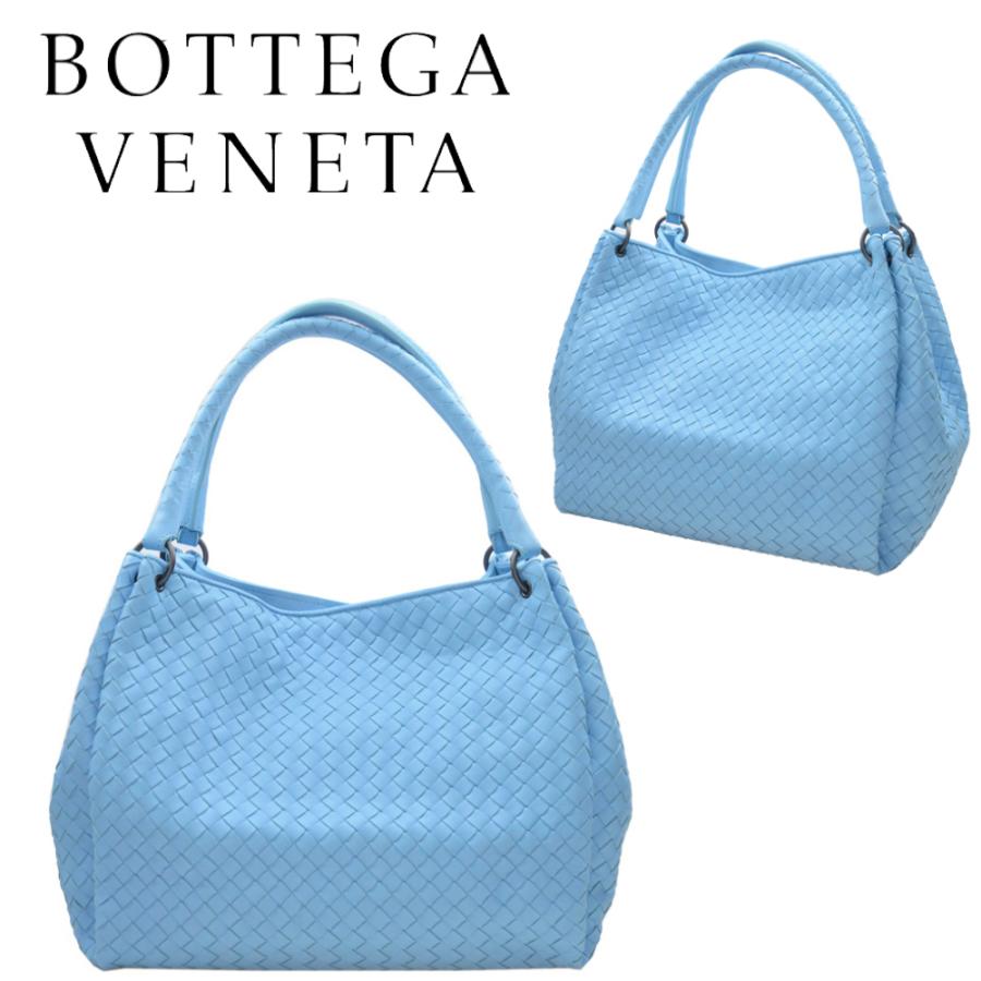 ボッテガ ヴェネタ BOTTEGA VENETA レディース ハンドバッグ 222322 V0016 4960 ブルー 海外輸入新古品