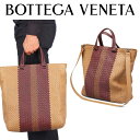 ボッテガヴェネタ BOTTEGA VENETA レディーストートドキュメントバッグショッピングバッグ 324694 VBG80 2309 ブラウン 海外輸入新古品