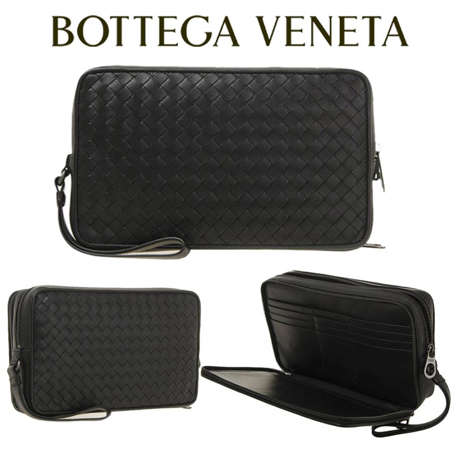 ボッテガヴェネタ バッグ メンズ ボッテガ ヴェネタ BOTTEGA VENETA レディースクラッチバッグ イントレチャート ドキュメントケース 344776 V4651 1000 ブラック 海外輸入新古品