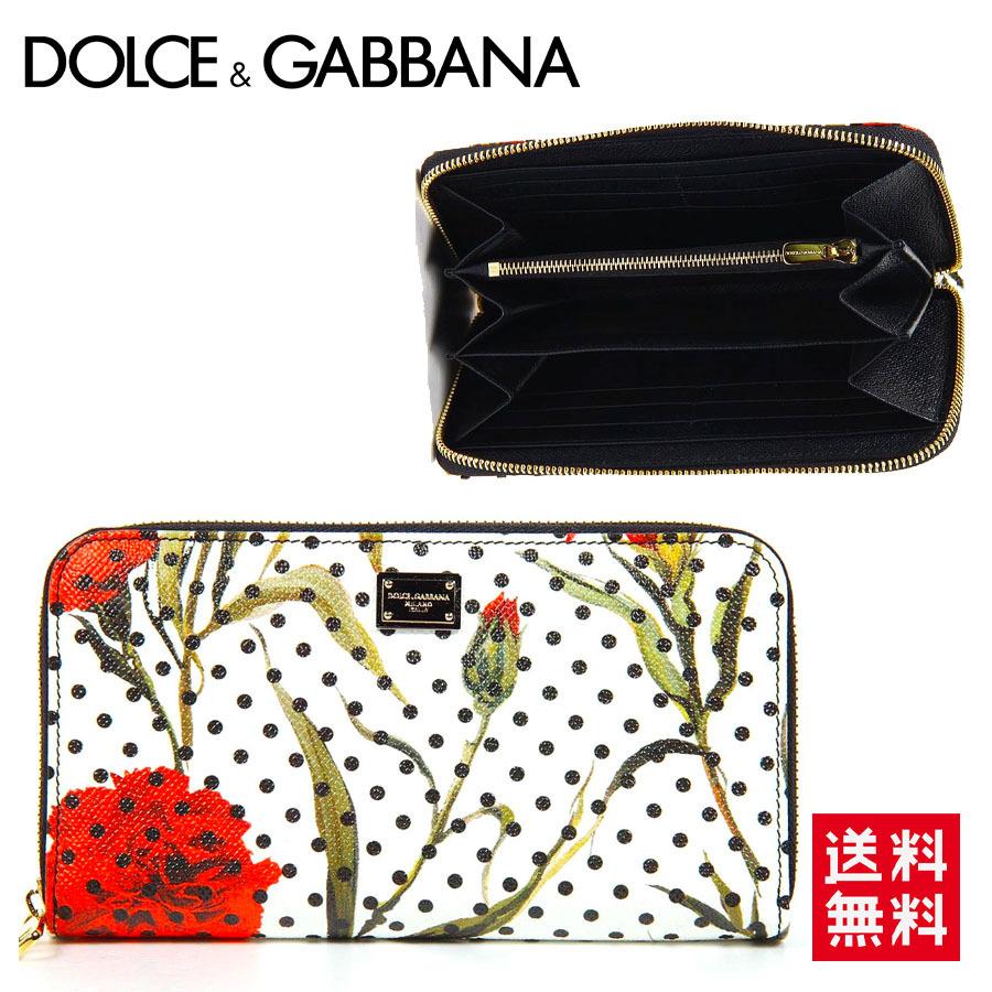 ドルガバ 財布（レディース） ドルチェ＆ガッバーナ Dolce&Gabbana レディースロングウォレット BI0473 AP352 8R869 海外輸入新古品