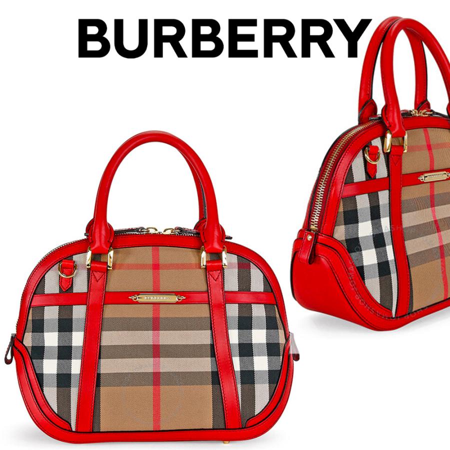 o[o[ BURBERRY nhobO V_[obO 񂰃obO 3903900 6080T MILIT-RED COAVÕi