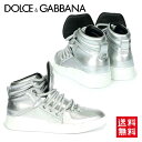 ドルチェ＆ガッバーナ Dolce&Gabbana メンズハイカットスニーカーCS1234 AT632 87525 海外輸入新古品