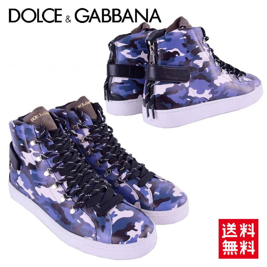 ドドルチェ＆ガッバーナ Dolce&Gabbana メンズハイカットスニーカーCS1247 AP129 8V438 海外輸入新古品