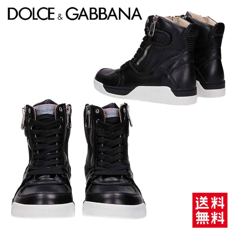 ドルチェ＆ガッバーナ Dolce&Gabbana メンズハイカットスニーカー CS1252 AP081 8B956 海外輸入新古品