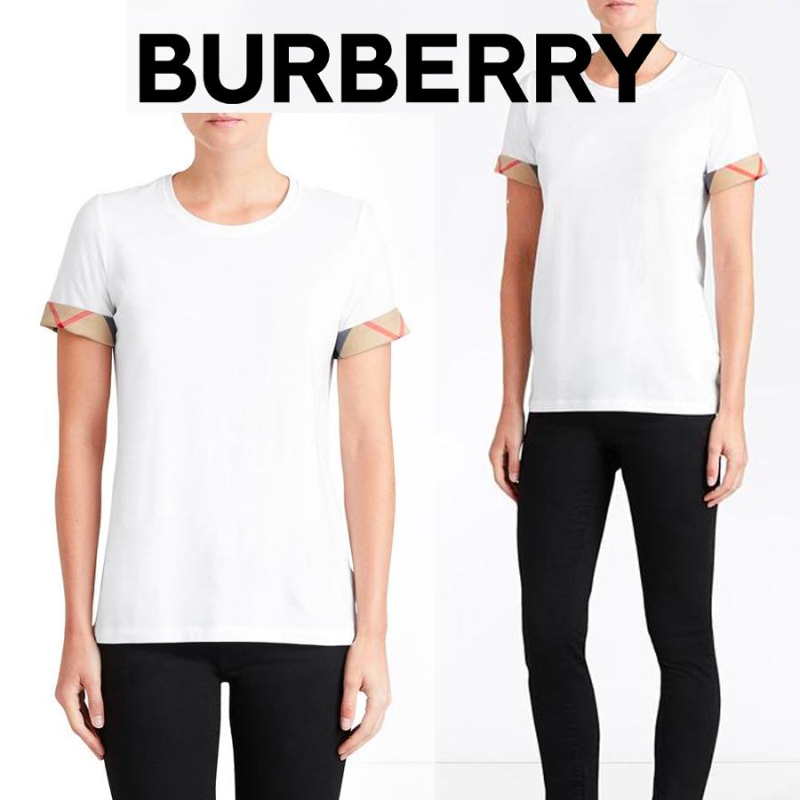 o[o[BURBERRY fB[X zCg TVc 3877317 10000 WHITE COAVÕi