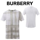 バーバリー BURBERRY メンズTシャツ 3904598 10000 WH