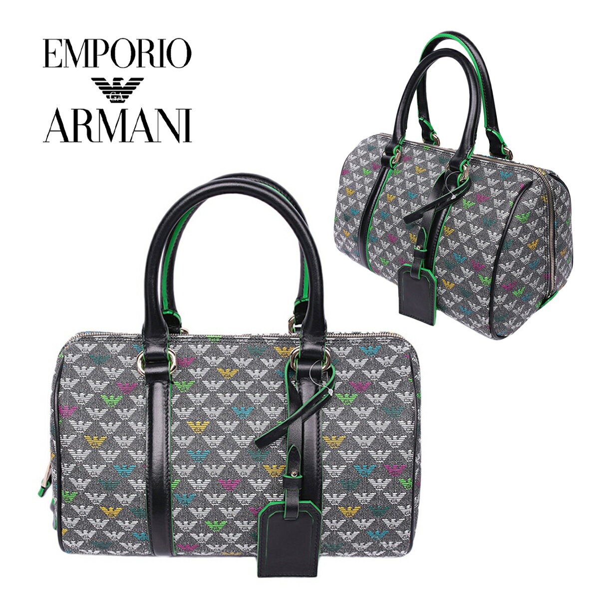 エンポリオアルマーニ EMPORIO ARMANI レディースピンクハンドバッグ YEWL99 YK73A 89671 海外輸入新古品