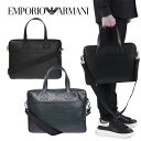 エンポリオアルマーニ EMPORIO ARMANI メンズ ハンドバッグブリーフケース ラップトップバッグ YEM823 YC043 80001/YEM823 YC043 80112 2色 海外輸入新古品